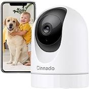 RRP £41.30 GALAYOU Security Camera Indoor - 2K WiFi Home Cameras for Baby Monitor