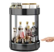 RRP £25.96 Fineget Rotating Spice Rack Organizer for Cabinet Kitchen
