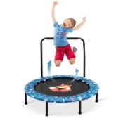 RRP £58.48 38'' Kids Trampoline with Foldable Bungee Rebounder