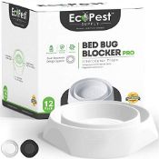 RRP £34.06 Bed Bug Interceptors 12 Pack | Bed Bug Blocker