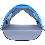 RRP £44.65 Beach Tent Sun Shade Shelter: 3-4 Person Large Anti-UV