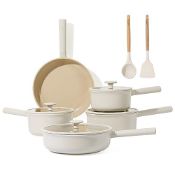 RRP £106.07 CAROTE Nonstick Pots and Pans Set