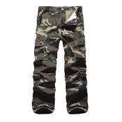 RRP £32.37 iCKER Cargo Combat Trousers Men Work Camo Army Military