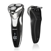 RRP £33.49 Phisco Electric Shavers Men Rechargeable Electric Razor