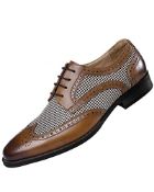 RRP £40.01 BRAND NEW STOCK Men's Dress Shoes Lace-ups Leather Shoes Brogues Shoes