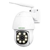 RRP £67.07 SV3C New PTZ Security Camera Outdoor 5MP Rotate Pan&Tilt