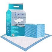 RRP £13.39 30 x Incontinence Bed Pads | Incontinence Bed Sheets