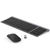 RRP £41.30 Rechargeable Wireless Keyboard Mouse
