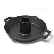 RRP £35.40 Joejis Chicken Roaster Stand Cast Iron BBQ or
