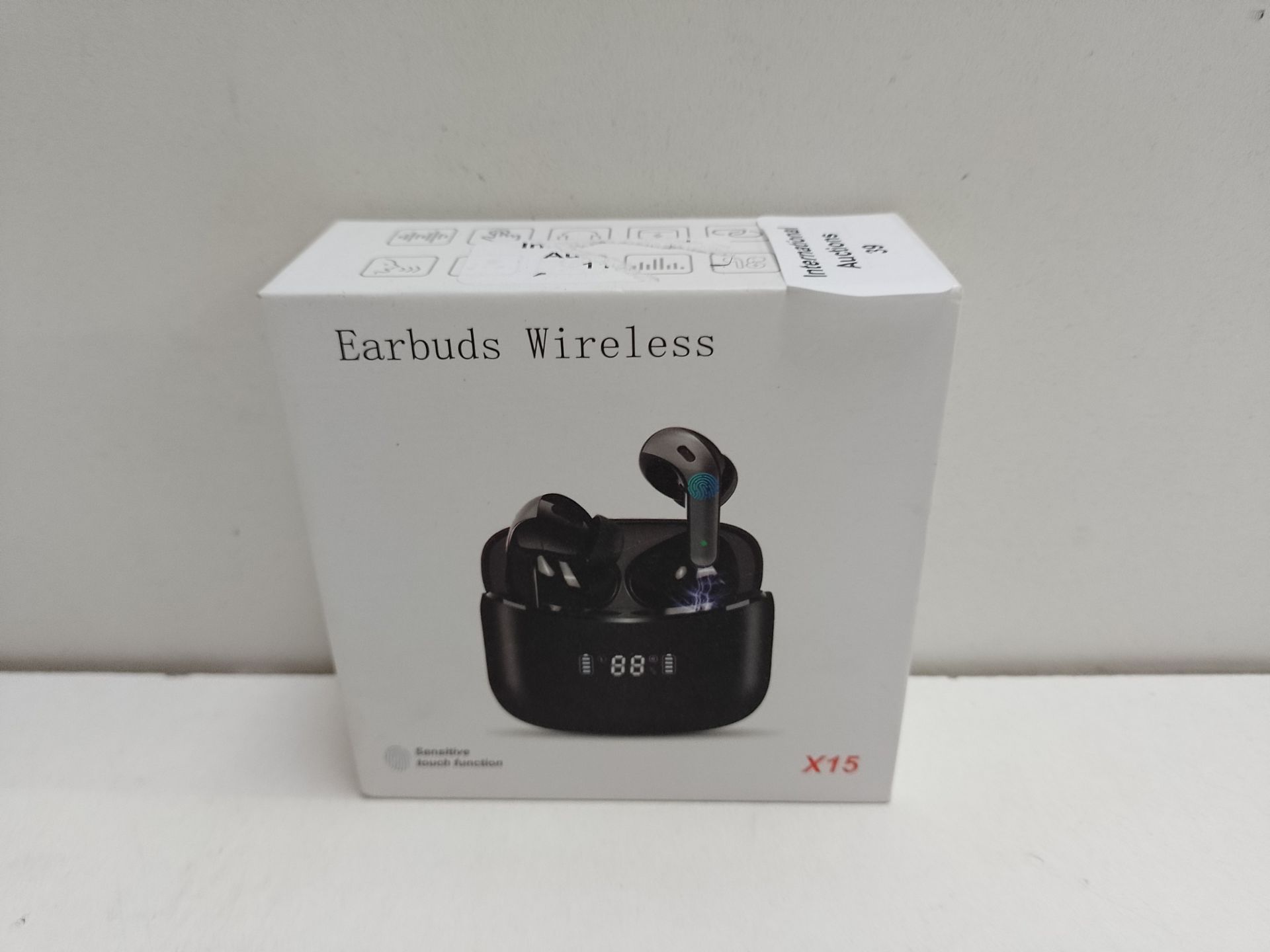 RRP £24.67 Wireless Earbuds Earphones Bluetooth 5.0 LED Display - Image 2 of 2