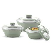 RRP £44.65 Jaypee Insulated Casserole Dishes | Serving Dishes