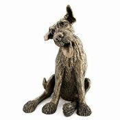 RRP £175.86 Frith Sculpture by Paul Jenkins - Clyde Dog - Dog Sculpture - includes gift tag