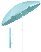 RRP £25.67 Sekey 1.6m Beach Umbrella with Cover