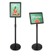 RRP £64.64 Mutualsign 2Packs A4 Sign Holder Stand Display Poster