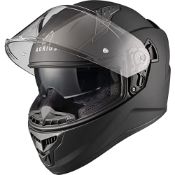 RRP £87.09 Agrius Full Face Motorcycle Motorbike Helmet With Internal
