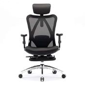 RRP £215.78 SIHOO Office Chair Ergonomic with Footrest