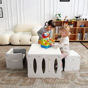 RRP £109.57 BanaSuper Toddler Table and Chair Set Children Plastic