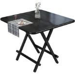 RRP £133.95 Rukulin Portable Foldable Dining Table Kitchen Table