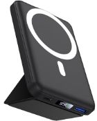 RRP £31.25 Magnetic Wireless Power Bank 10000mAh