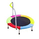 RRP £69.22 HLC 37 Inch Toddler Kids Trampoline with Handle Indoor