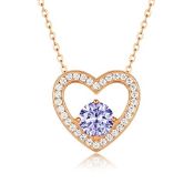 RRP £17.51 LOUISA SECRET Necklaces for Women Love Heart Pendant