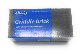 RRP £48.00 Abbey Grill Brick Griddle Stone Suitable for BBQ and Kitchen Cleaning