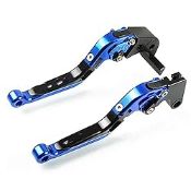 RRP £48.04 Motorbike Adjustable Brake Clutch Levers Foldable CNC