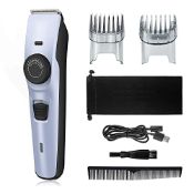 RRP £17.85 Beard Trimmer Hair Clipper for Men
