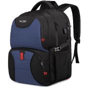 RRP £44.62 HILUSEN Extra Large Travel Laptop Backpack 50L