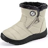 RRP £31.81 Kids Snow Boots Boy's Girl's Warm Fur Lined Boots Winter