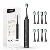 RRP £33.49 Mornwell Sonic Electric Toothbrush
