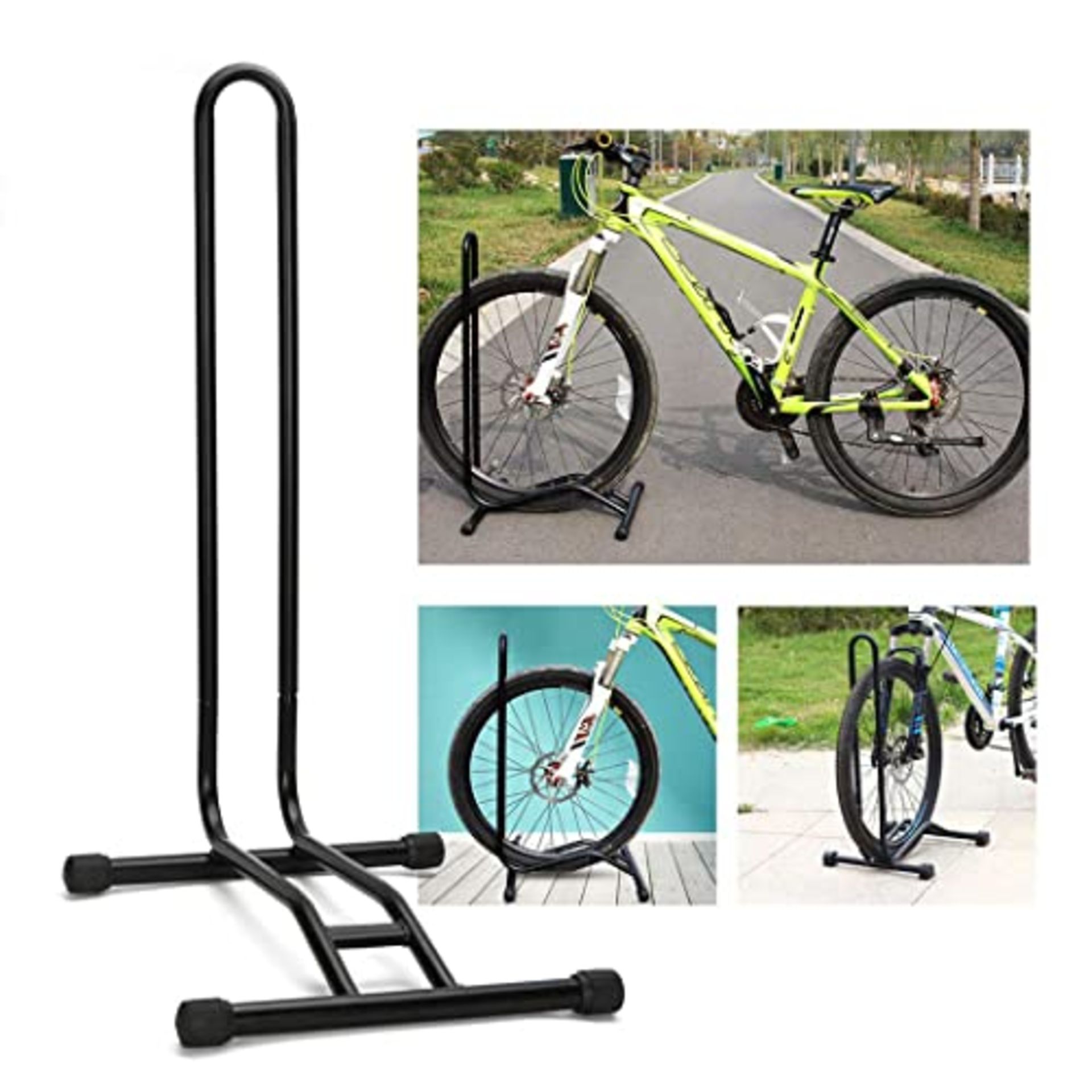 RRP £25.67 homelikesport Bike Stand Steel Bike Floor Stand Upright