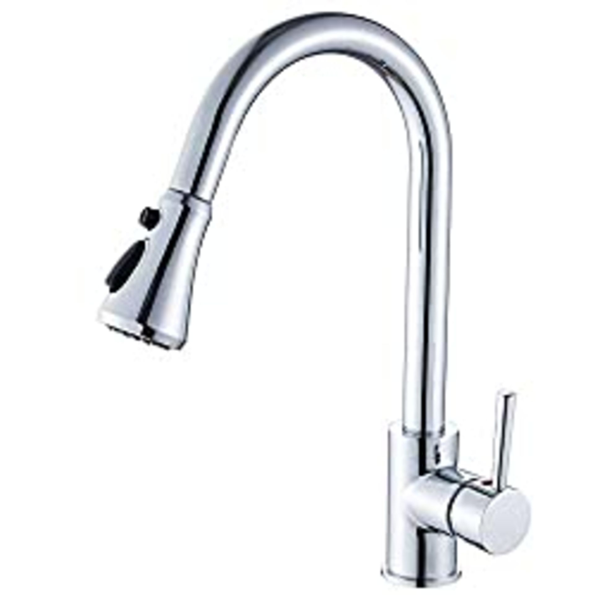 RRP £56.94 Heable Kitchen Sink Mixer Tap with Pull Down Sprayer Chrome