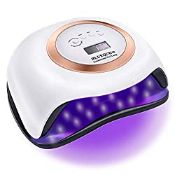 RRP £22.32 LED UV Nail Lamp 168W