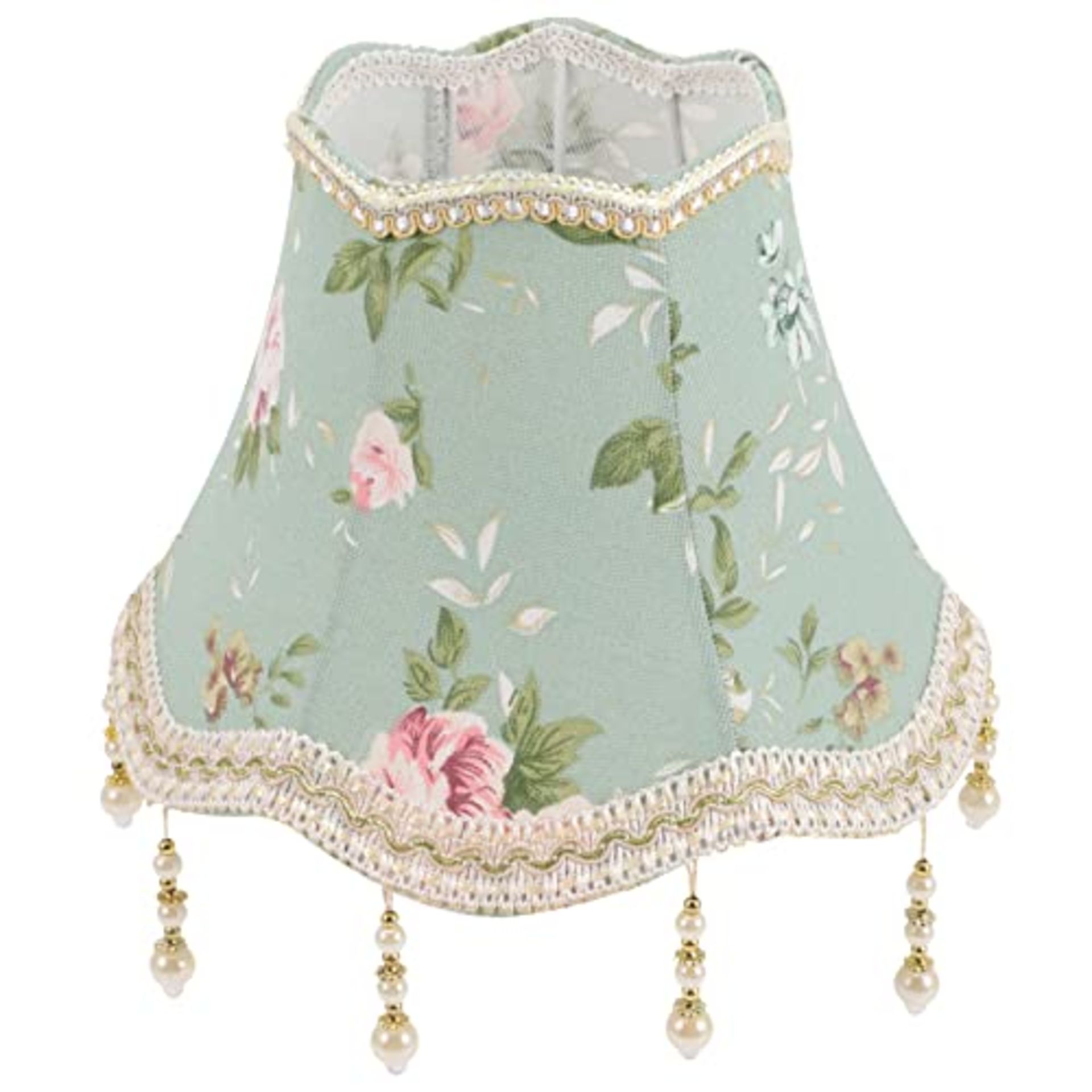 RRP £27.04 Uonlytech Vintage Bell Clip On Lampshade Fabric Lamp
