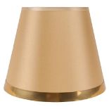 RRP £24.72 Uonlytech Decorative Light Bulb Gold Fabric Lamp Shade