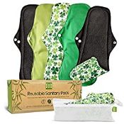RRP £18.97 The Bamboo Factory Reusable Sanitary Pads