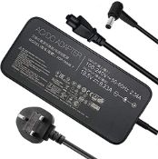 RRP £55.82 19.5V 9.23A 180W AC Charger Compatible for ASUS Laptop