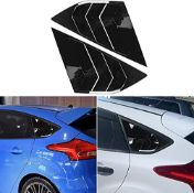 RRP £34.60 MARCHFA Rear Side Window Louvers Compatible for Focus