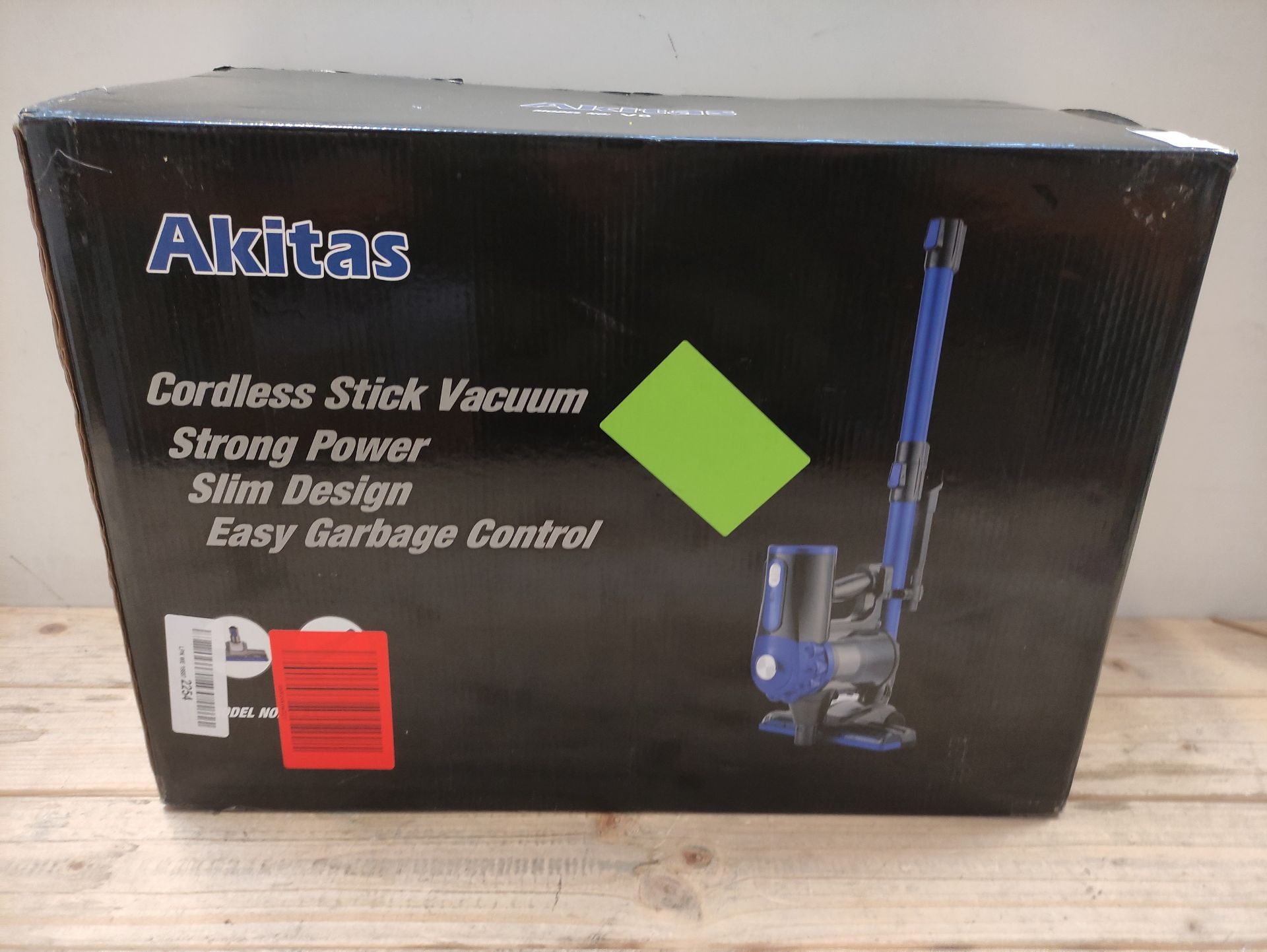 RRP £78.16 Akitas V8 22.2v 150w 3in1 Cordless Upright Handheld - Image 2 of 2