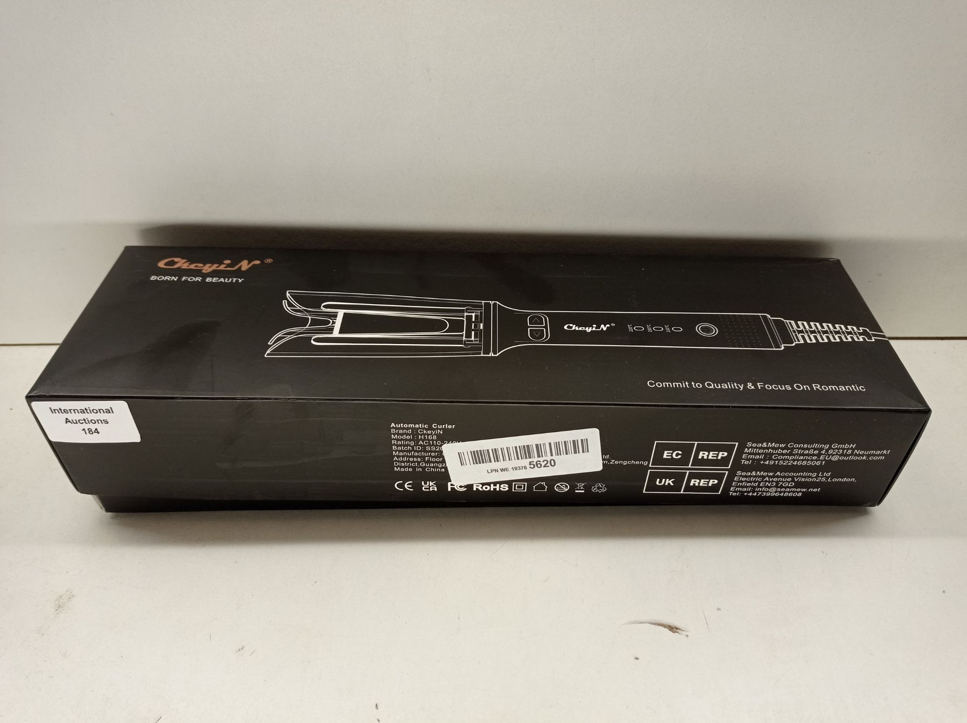 RRP £31.25 CkeyiN Automatic Hair Curler - Image 2 of 2