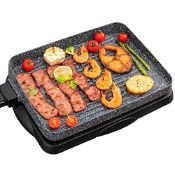 RRP £44.64 Electric Grill Machine BBQ Barbecue Indoor Grill Nonstick