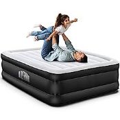RRP £89.32 Airefina Luxury air bed double with built in pump