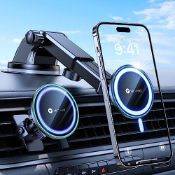 RRP £30.85 VICSEED Magnetic Phone Holder for suction cup & Air Vent