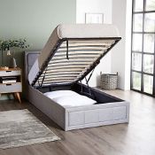 RRP £302.44 Home Treats Upholstered Bed With Mattress Included