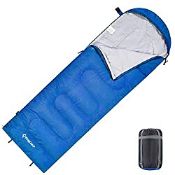 RRP £29.28 KingCamp Sleeping Bag 3 Season- Lightweight Waterproof