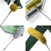 RRP £83.74 DocaPole Cleaning Kit with 12 Foot Extension Pole //