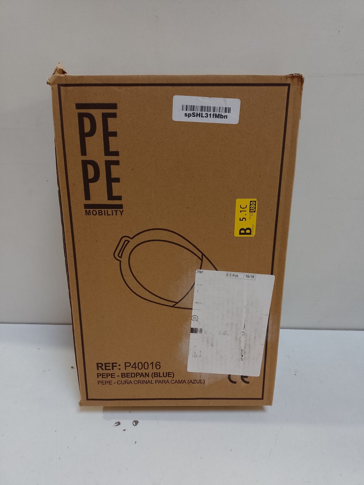 RRP £22.32 Pepe - Bedpans for Men - Image 2 of 2