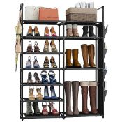 RRP £22.32 Finew Shoe Rack 7 Tiers