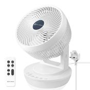 RRP £89.32 MYCARBON Desk Fan Quiet Cooling Fans Turbo 1800m /h